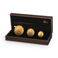 2013 Proof Britannia Gold 3-Coin Set Boxed