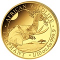 Somalian African Wildlife Gold Coins