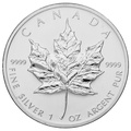 2005 1oz Canadian Maple Silver Coin