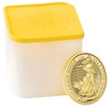 Tube of 10 2023 Queen Elizabeth II Britannia One Ounce Gold Coins