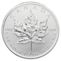 2011 1oz Canadian Maple Silver Coin